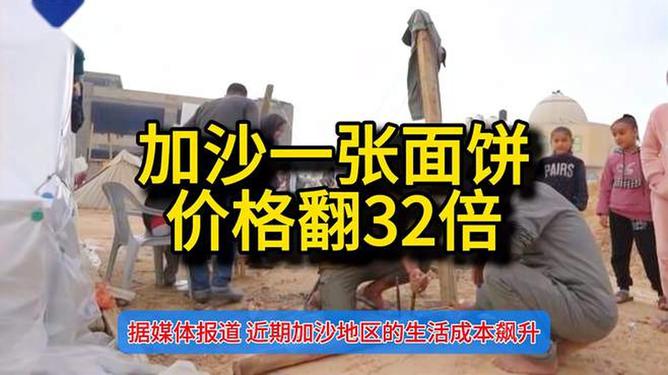 加沙一張面餅價格翻漲32倍背后的故事，加沙面餅價格暴漲背后的故事