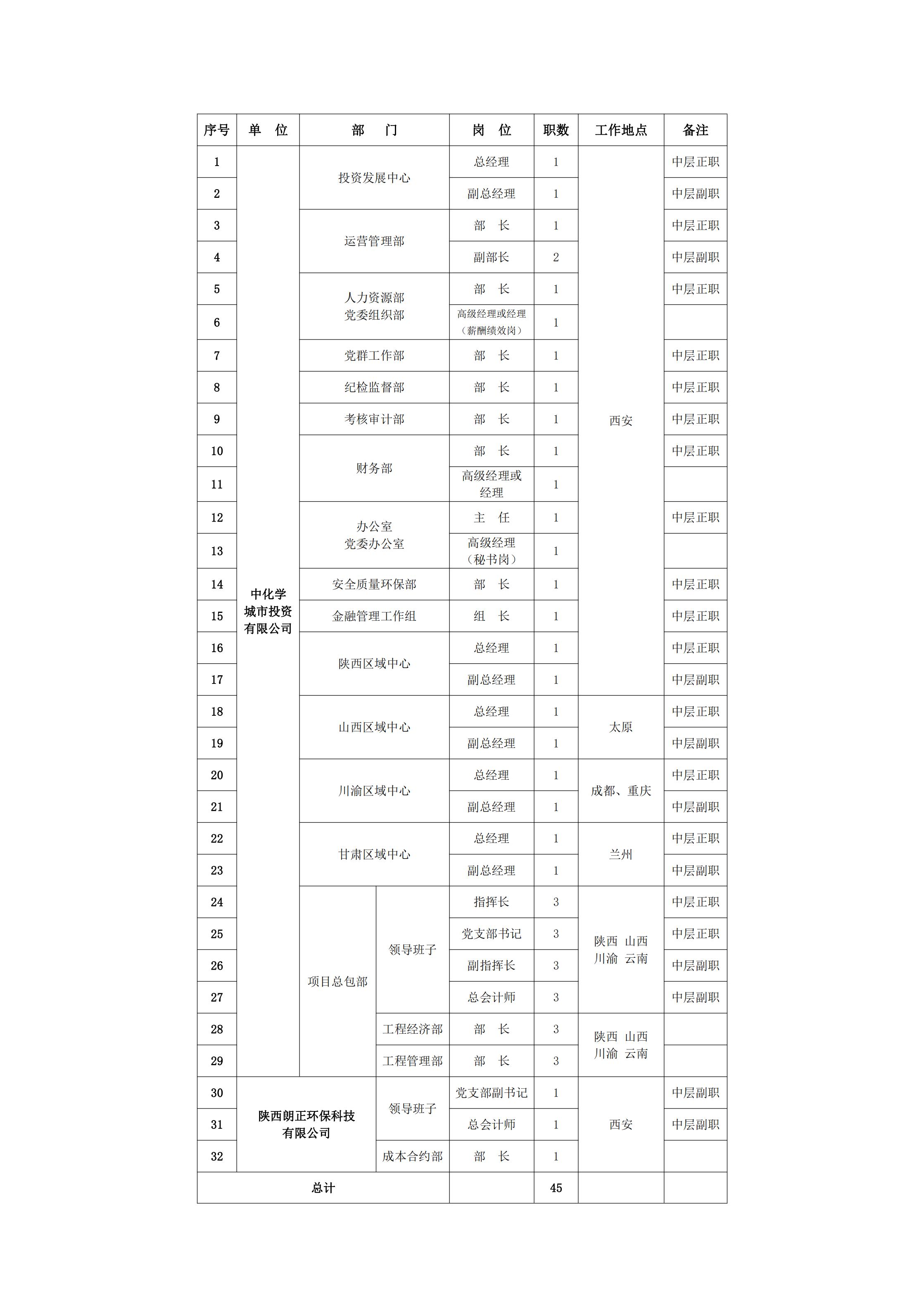 中國(guó)化學(xué)高管人員名單，中國(guó)化學(xué)高管人員名單概覽