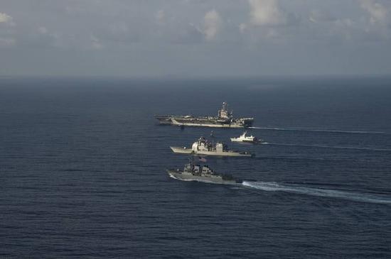 美艦?zāi)虾嚲?，地區(qū)穩(wěn)定與大國責(zé)任的思考，美艦?zāi)虾嚲?，大國?zé)任與地區(qū)穩(wěn)定的考量