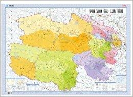 青海地圖全圖高清版，探索高原之美的詳細(xì)指南，青海地圖全圖高清版，高原之美的詳細(xì)探索指南