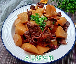 土豆燉牛肉，一道家常美食的魅力與故事，土豆燉牛肉，家常美食的魅力與背后的故事