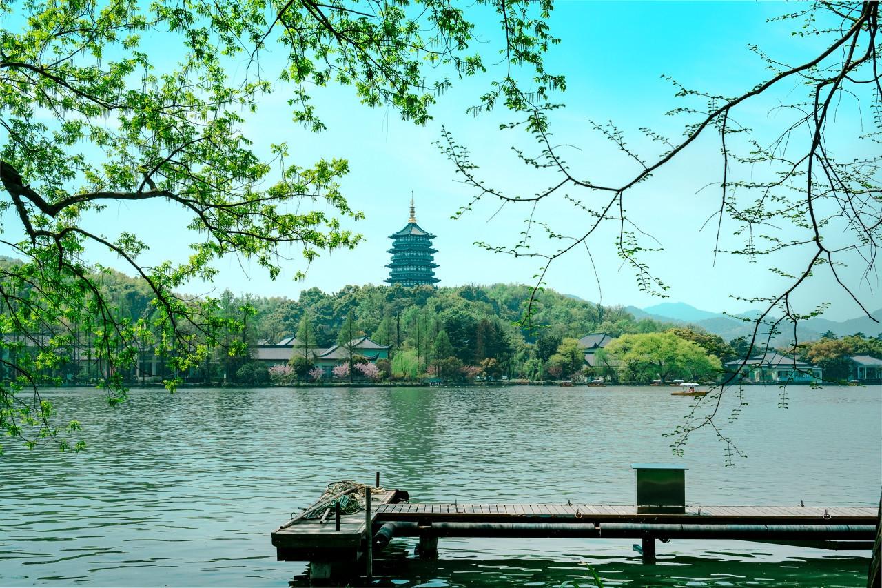 西湖美景圖片，詩意畫卷中的自然與人文之美，西湖美景圖片，自然與人文之美的詩意畫卷