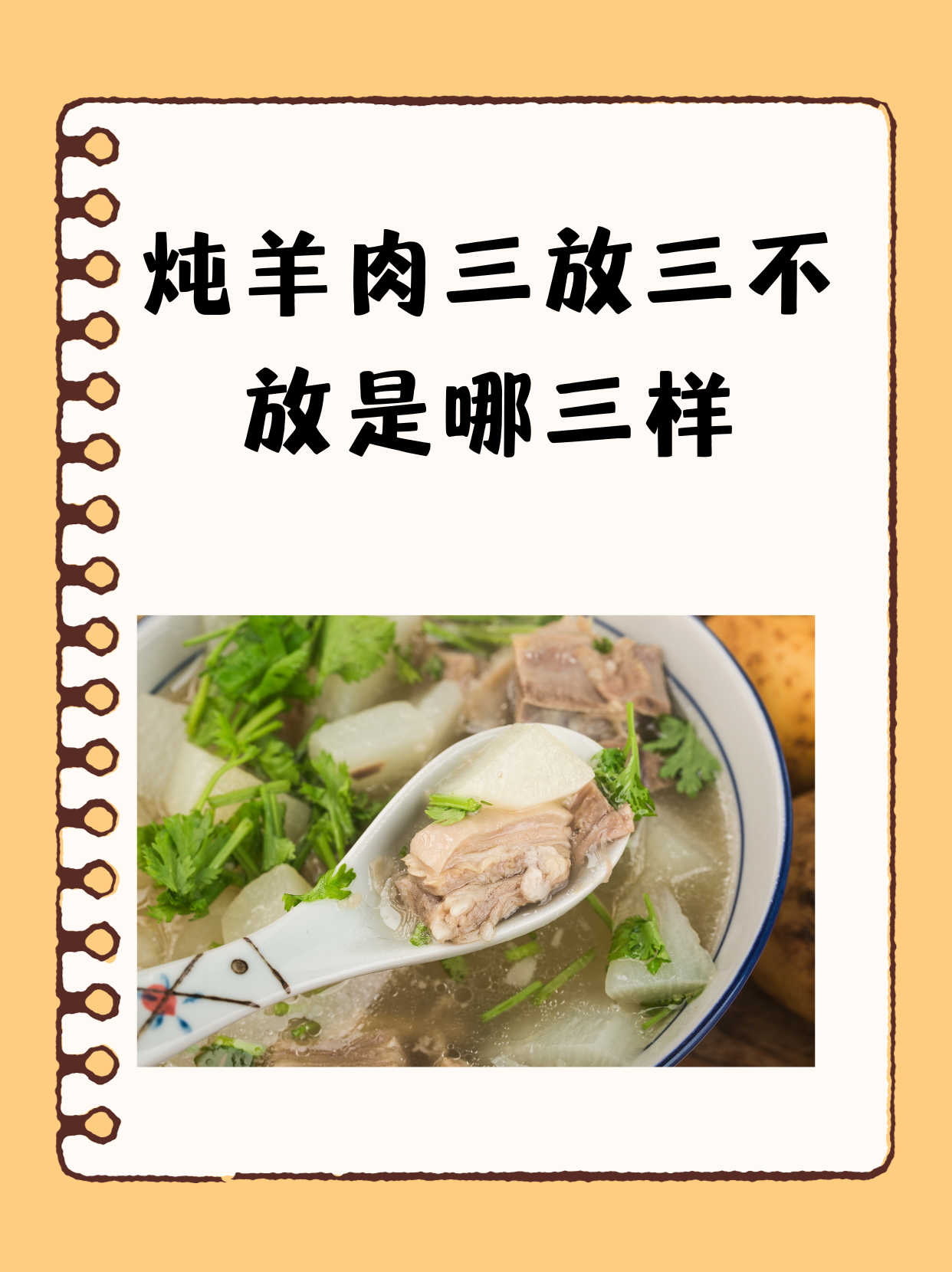 燉羊肉三放三不放，烹飪之道，味覺之舞，燉羊肉秘訣，三放三不放，烹飪技巧與味覺盛宴