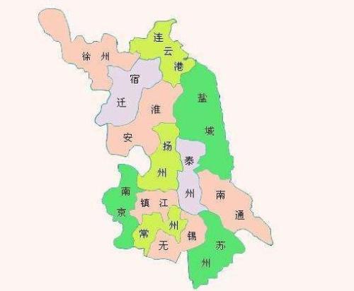 江蘇省十三市地圖概覽，江蘇省十三市地圖概覽全景解析