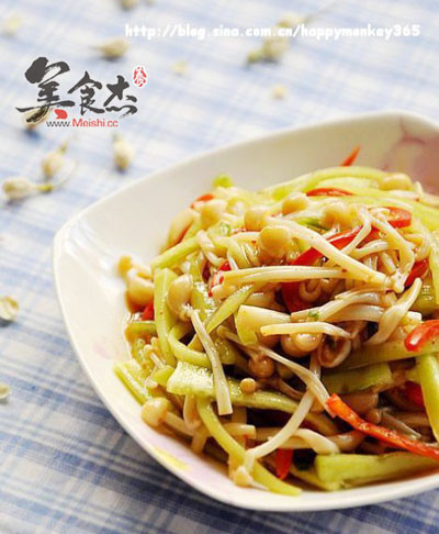 金針菇的做法大全家常，金針菇的家常做法大全