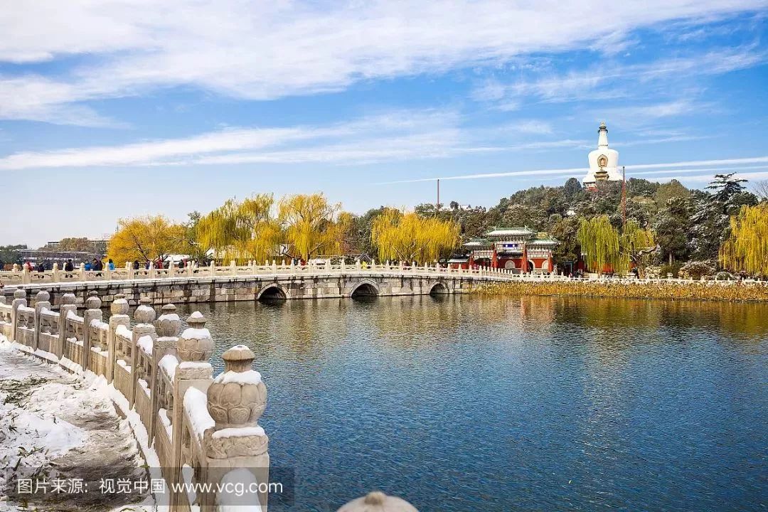 北海公園景點(diǎn)繁多，美不勝收，北海公園，美景繁多，美不勝收