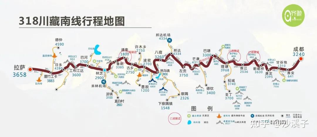 川藏線(xiàn)地圖，探索神秘而壯麗的318國(guó)道，川藏線(xiàn)地圖探秘，壯麗318國(guó)道之旅