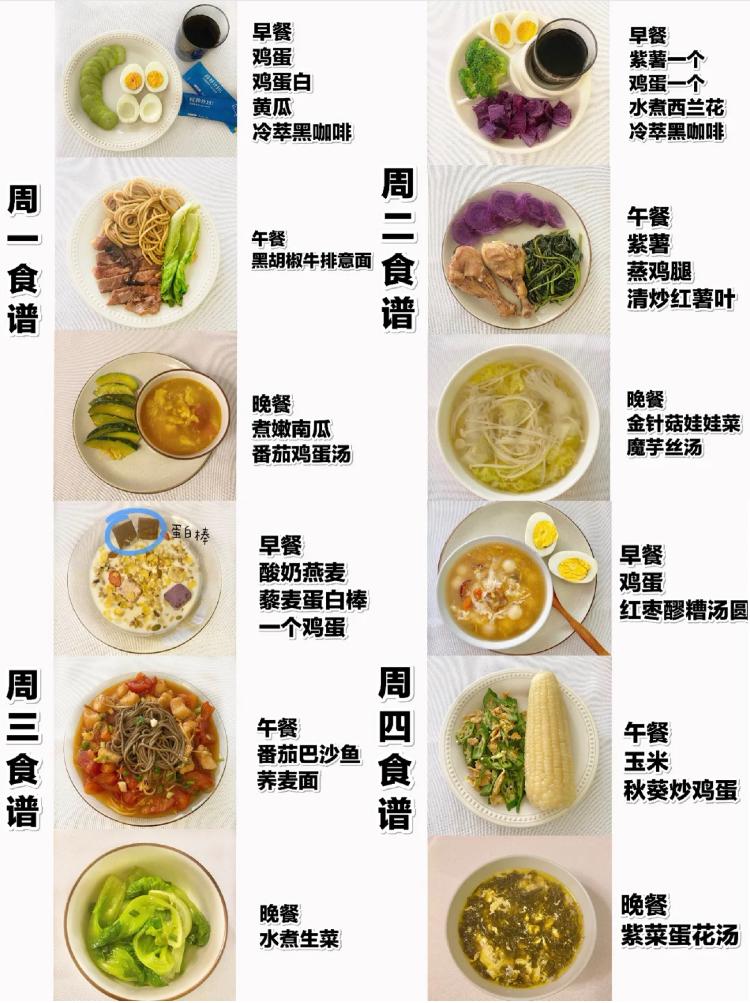 一周菜譜家常菜清單，一周家常菜菜譜清單，家常美味，天天不重樣