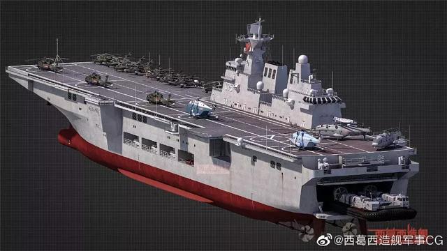 中國海軍新篇章，075型兩棲攻擊艦三號艦的崛起，中國海軍新篇章，075型兩棲攻擊艦三號艦的崛起與力量展示