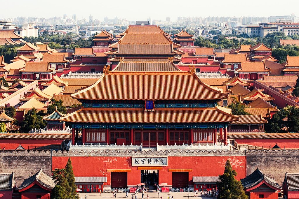 北京故宮全景圖片，歷史的畫卷與藝術(shù)的瑰寶，故宮全景圖片，歷史畫卷與藝術(shù)的璀璨瑰寶