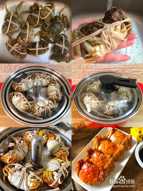 清蒸大閘蟹的做法步驟，清蒸大閘蟹美味制作攻略