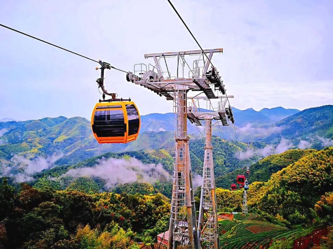 龍巖梅花山索道，穿越自然的壯麗之旅，龍巖梅花山索道，穿越自然的極致體驗(yàn)