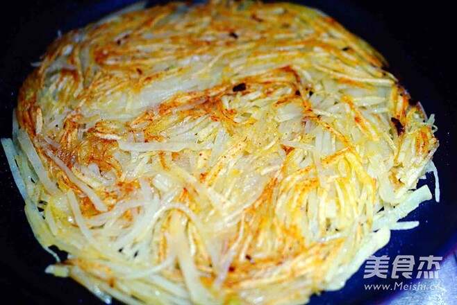 土豆絲餅最簡單的做法，輕松上手，美味滿分，土豆絲餅簡易做法指南，輕松上手，美味滿分