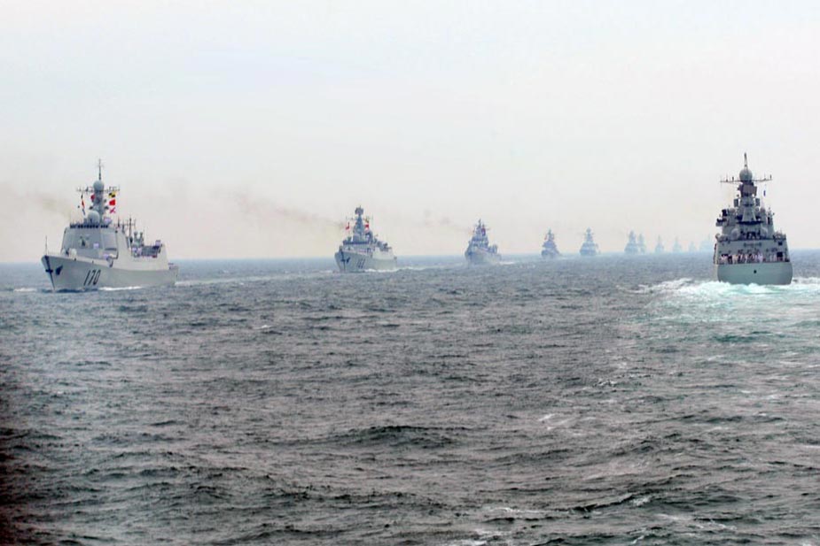 海上壯麗盛宴，一場震撼人心的閱兵儀式，海上壯麗盛宴，震撼人心的海上閱兵儀式