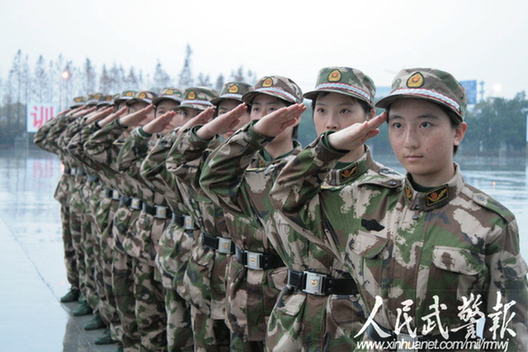 武警女兵圖片，展現(xiàn)新時(shí)代女性的風(fēng)采與力量，武警女兵風(fēng)采，新時(shí)代女性的力量與風(fēng)采展現(xiàn)