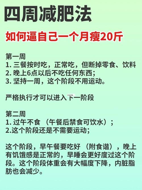 如何暴瘦20斤一個月，實用指南與經驗分享，一個月暴瘦20斤實用指南與經驗分享