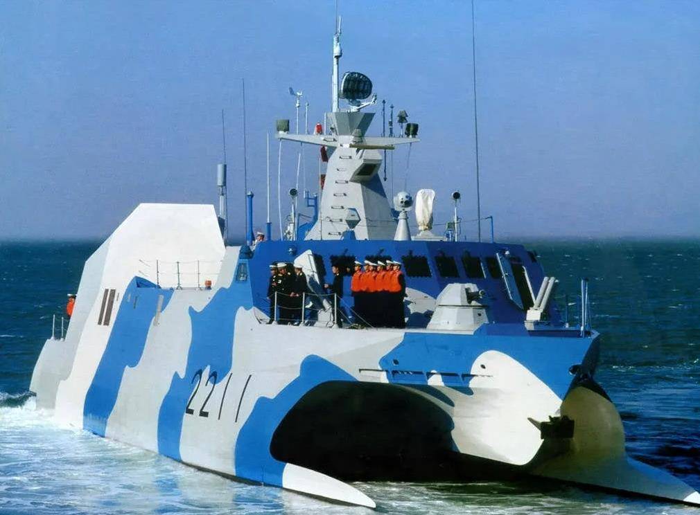 揭秘中國海軍的驕傲，022導(dǎo)彈艇的卓越航速，中國海軍驕傲，揭秘022導(dǎo)彈艇卓越航速的秘密